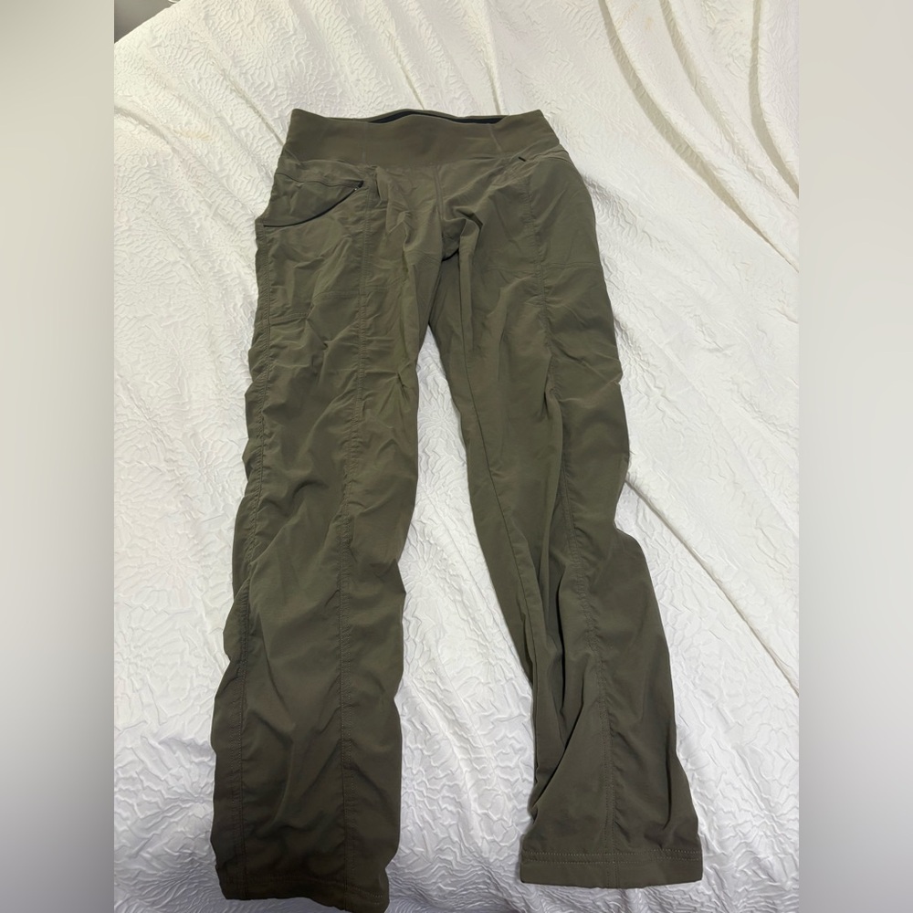 Prana Sage Green Regular Fit Pants